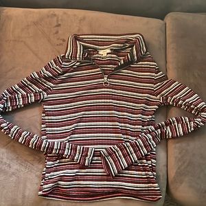 Long sleeve half zipped, size small